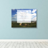 Gebet ändern - Vertrauen Leinwanddruck (Insitu (Holzboden))