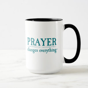 Gebet ändert alles 15oz. Tasse