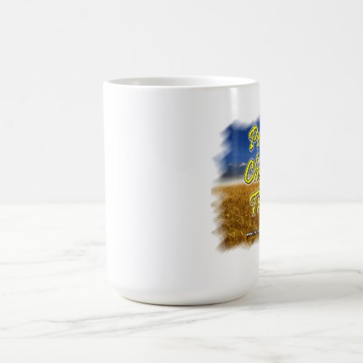 "Gebet ändert Sache-" Kaffee-Tasse Kaffeetasse (Mittel)