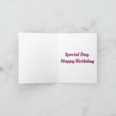 Gebet Angel Geburtstagskarte Karte (Innenseite)