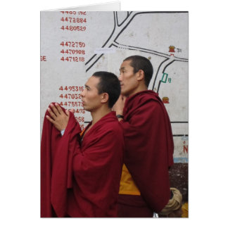 Gebet bei Boudha Stupa