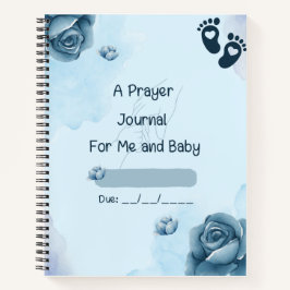 Gebet-Buch für Sie und Baby Notizblock