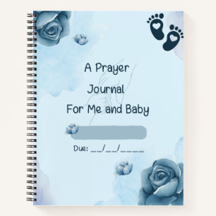 Gebet-Buch für Sie und Baby Notizblock