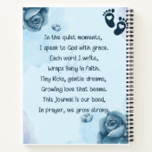 Gebet-Buch für Sie und Baby Notizblock (Rückseite)