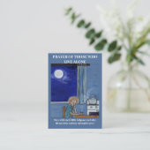 Gebet der Alleinlebenden Visitenkarte (Stehend Vorderseite)