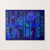 Gebet der benutzerdefinierten Gelassenheit Puzzle (Horizontal)