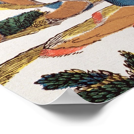 Gebet der Hl. James Poster (Ecke)