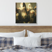 Gebet der Kinder, die an Ringwurm leiden Leinwanddruck (Insitu (Schlafzimmer))