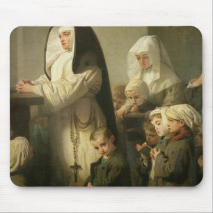 Gebet der Kinder, die unter Scherpilzflechte Mousepad