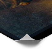 Gebet der Mose, Kunstmalerei, Poster (Ecke)