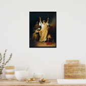 Gebet der Mose, Kunstmalerei, Poster (Küche)