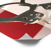 Gebet der Polizeibeamten Poster (Ecke)