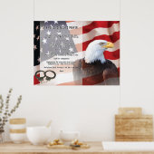 Gebet der Polizeibeamten Poster (Küche)