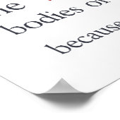 Gebet des Bühne-Managers Poster (Ecke)