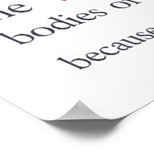 Gebet des Bühne-Managers Poster (Ecke)