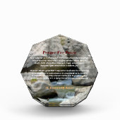 Gebet des Friedens Fotoblock (Vorderseite)