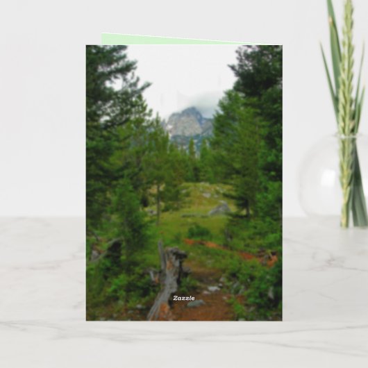 Gebet des Friedens Karte (Rückseite)