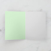 Gebet des Friedens Karte (Innenseite)