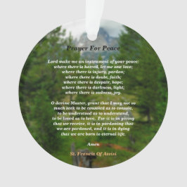 Gebet des Friedens Ornament