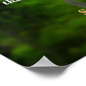 Gebet des Friedens Poster (Ecke)