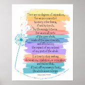 Gebet des Friedens Poster (Vorne)