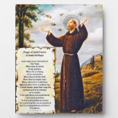 Gebet des Heiligen Franziskus von Assisi 15:17 Par Fotoplatte (Vorderseite)