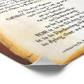 Gebet des Heiligen Franziskus von Assisi 15:17 Par Poster (Ecke)