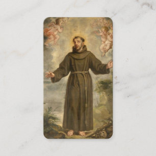 Gebet des Heiligen Franziskus von Assisi, Heilige  Platzkarte
