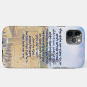 Gebet des Reisenden auf dem Hebräischen Tefilat Ha Case-Mate iPhone Hülle (Rückseite (Horizontal))