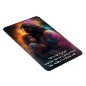 Gebet des Schutzes Jesus Christus Gewohnter Text Magnet (Rechte Seite)