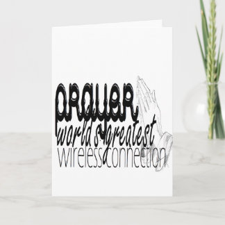 Gebet - die größte drahtlose Verbindung der Welt Karte