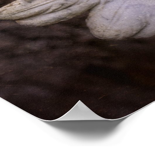 Gebet eines Alzheimer-Leidenden (Plakat) Poster (Ecke)