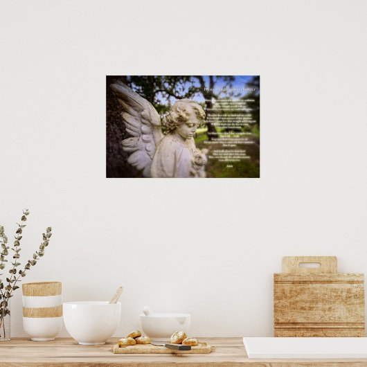 Gebet eines Alzheimer-Leidenden (Plakat) Poster (Küche)