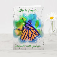 Gebet-Ermutigung Monarch Butterfly