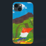 Gebet-Flaggen II iPhone 13 Hülle<br><div class="desc">Zuhause Décor</div>