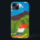 Gebet-Flaggen II iPhone 13 Hülle<br><div class="desc">Zuhause Décor</div>