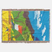 Gebet-Flaggen II Decke (Vorderseite)