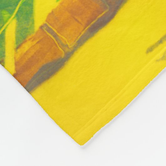 Gebet-Flaggen II Fleecedecke (Ecke)