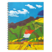 Gebet-Flaggen II Notizblock (Vorderseite)