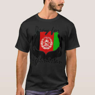 Gebet für Afghanistan Slogan Beten für Afghanistan T-Shirt