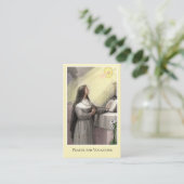 Gebet für Berufungs-heilige Karte (Stehend Vorderseite)