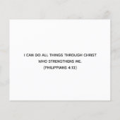 Gebet für das Kind im Krankenhaus - Postkarte (Rückseite)