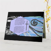 Gebet für das traurige karte (Gelbe Blume)