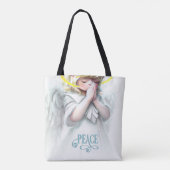 Gebet für den kleinen Girl Angel Tasche (Rückseite)