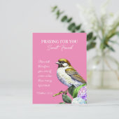 Gebet für dich Liebling Postkarte (Stehend Vorderseite)