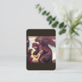 Gebet für die Dying Prayer Card Visitenkarte (Stehend Vorderseite)