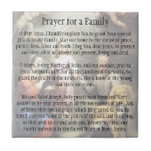 Gebet für eine Familie Fliese (Vorderseite)