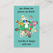 Gebet für Frieden St. Francis Karte (Vorderseite)