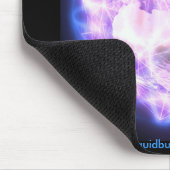 Gebet für Gaia mousepad, eingebrannt Mousepad (Ecke)