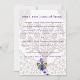 Gebet für göttliche Reinigung und Angleichung Einladung